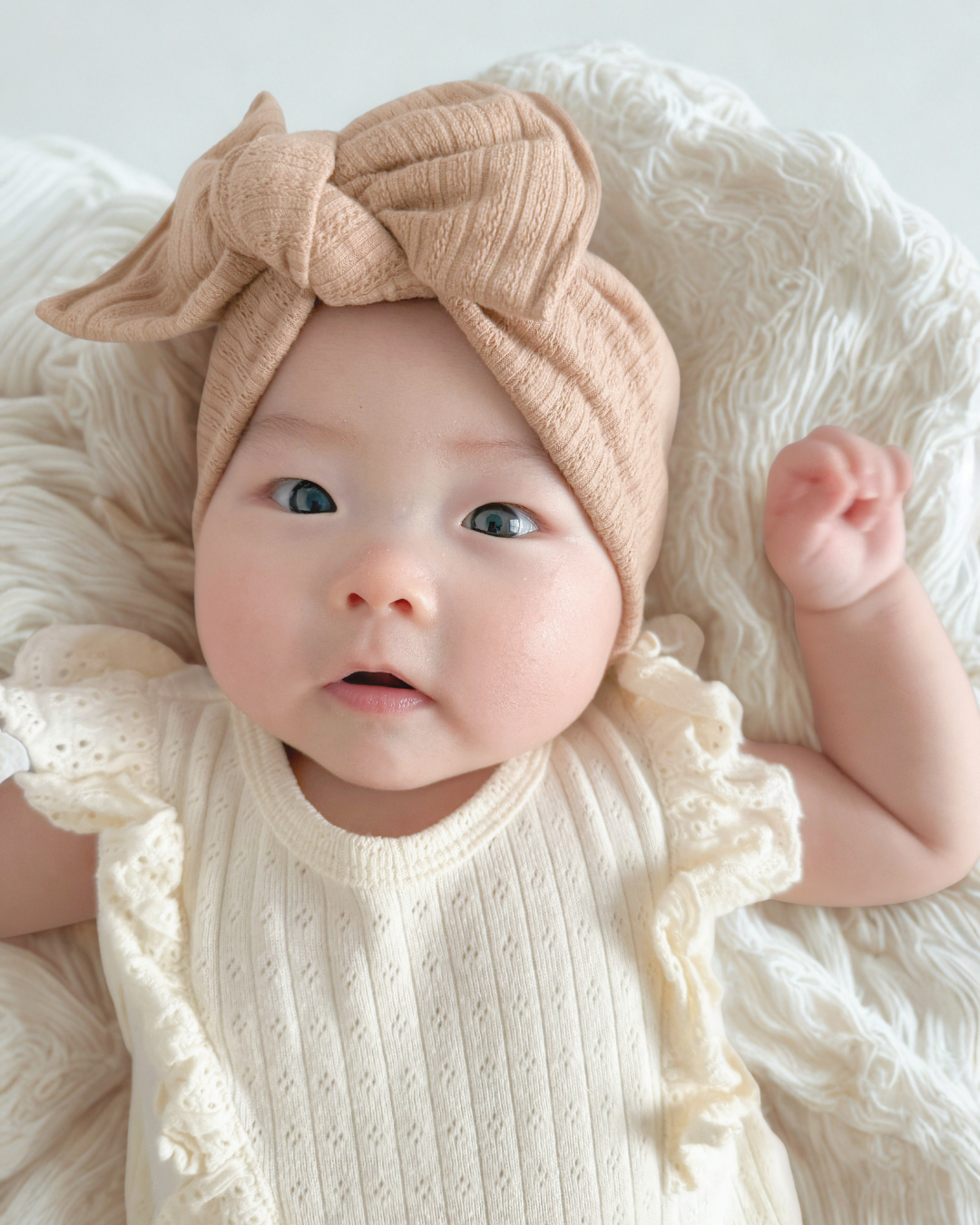 Ribbed Knit Baby Headband