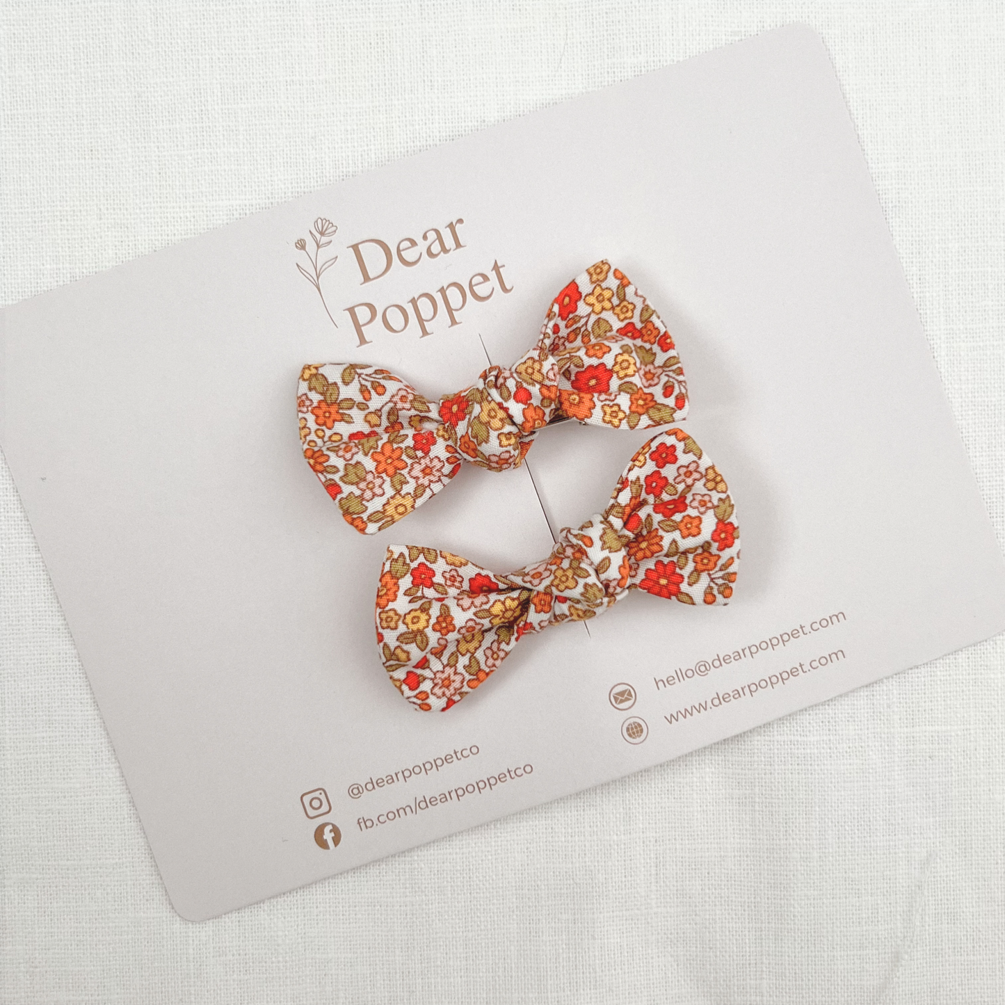 Autumn Petite Bow