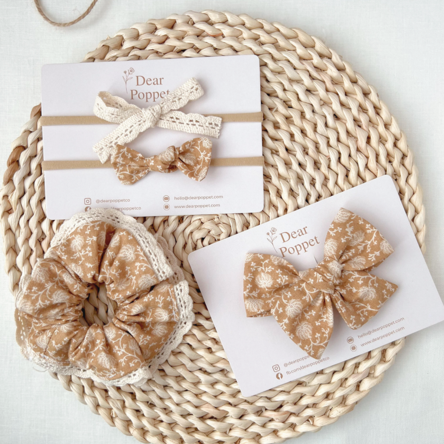Mabel Lace Scrunchie