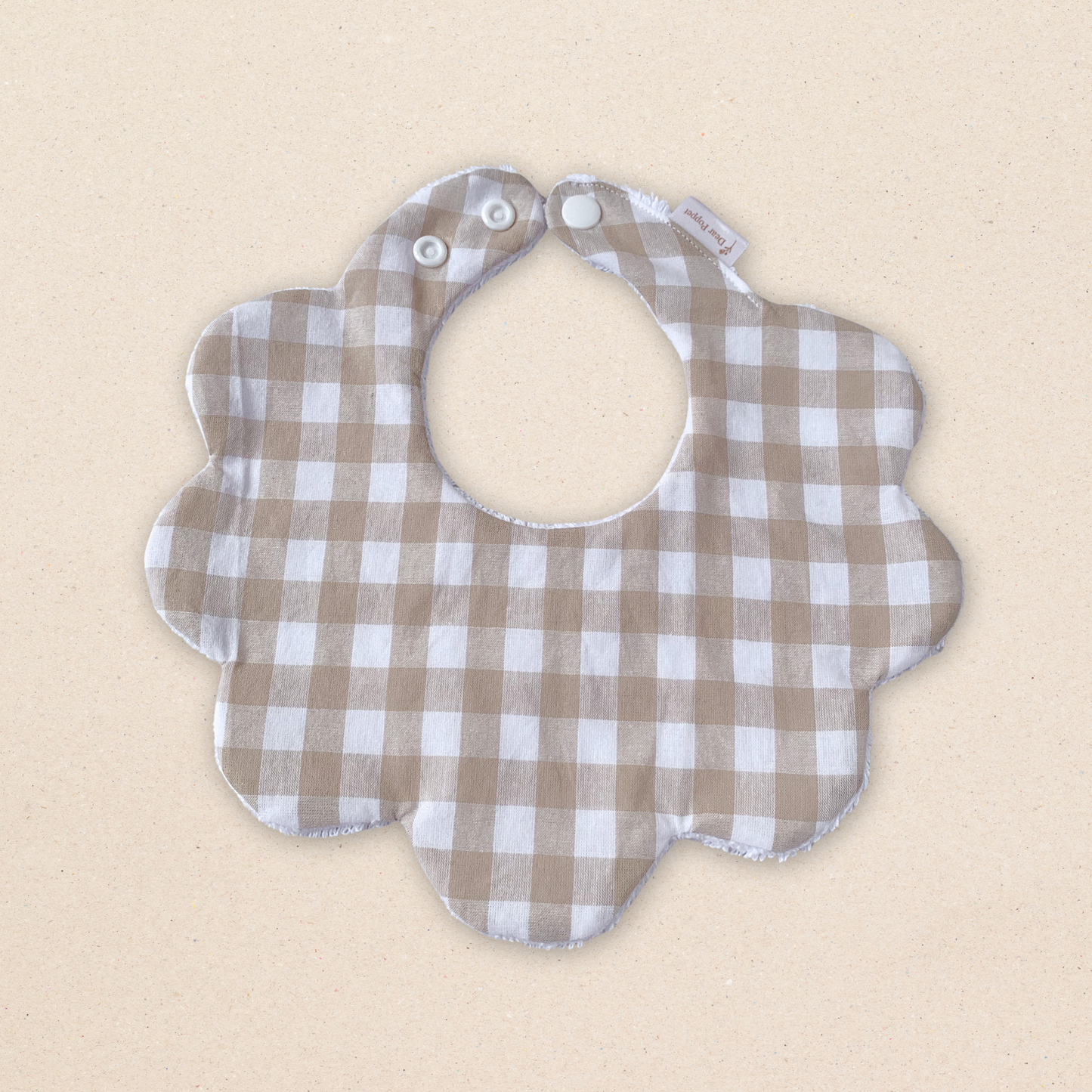 Scalloped Bib - Birch