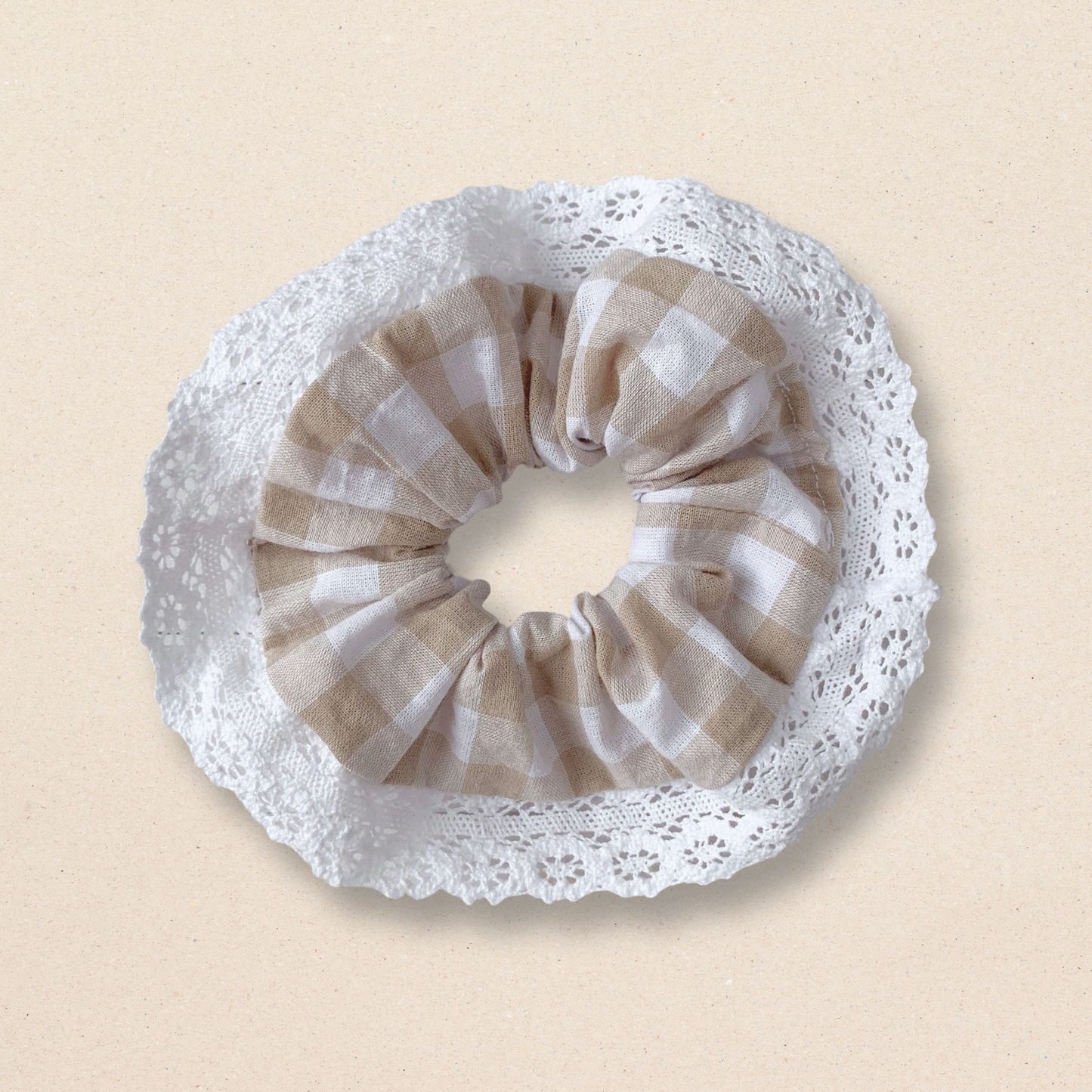 Lace Scrunchie - Birch