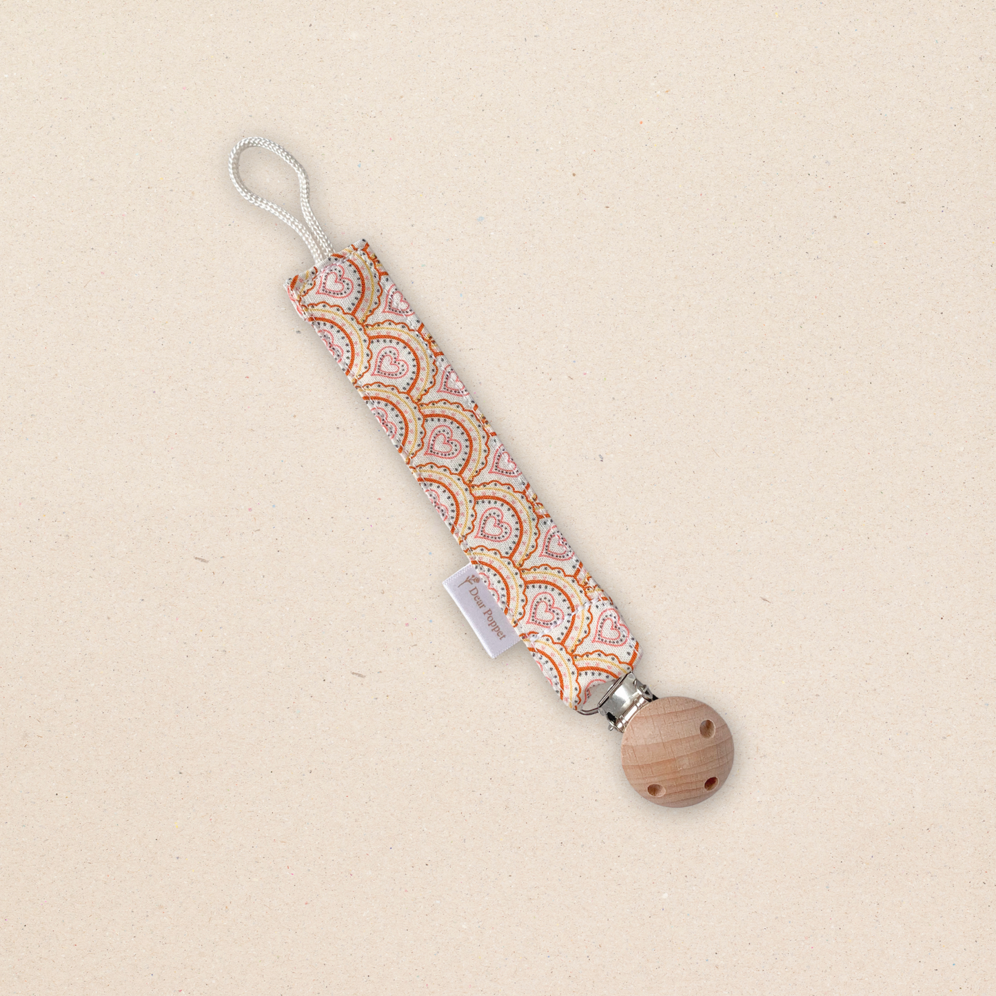 Pacifier Clip - Hearth