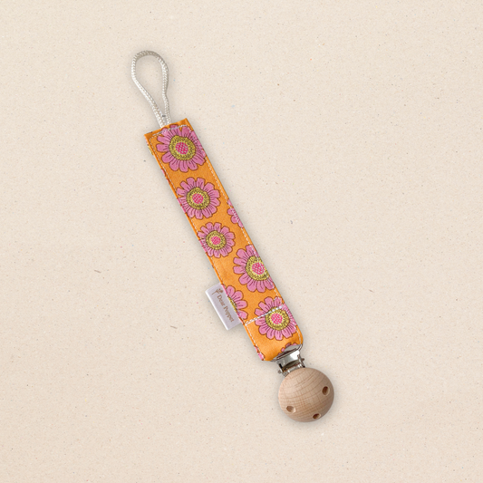 Pacifier Clip - Rust