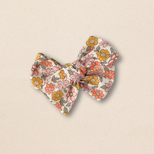 Petite Bow - Chestnut