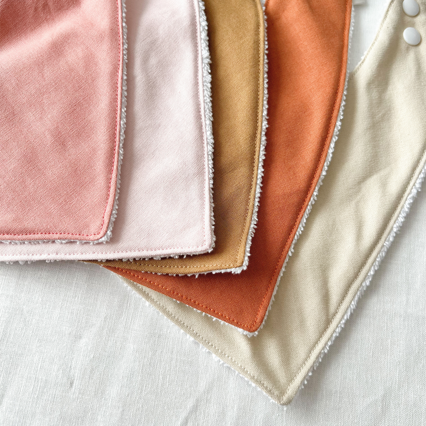 Cotton-Linen Bandana Bib