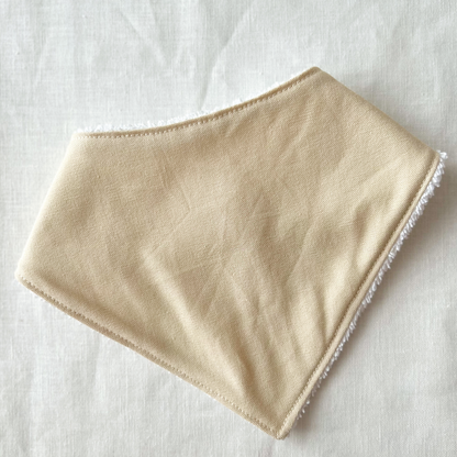 Cotton-Linen Bandana Bib