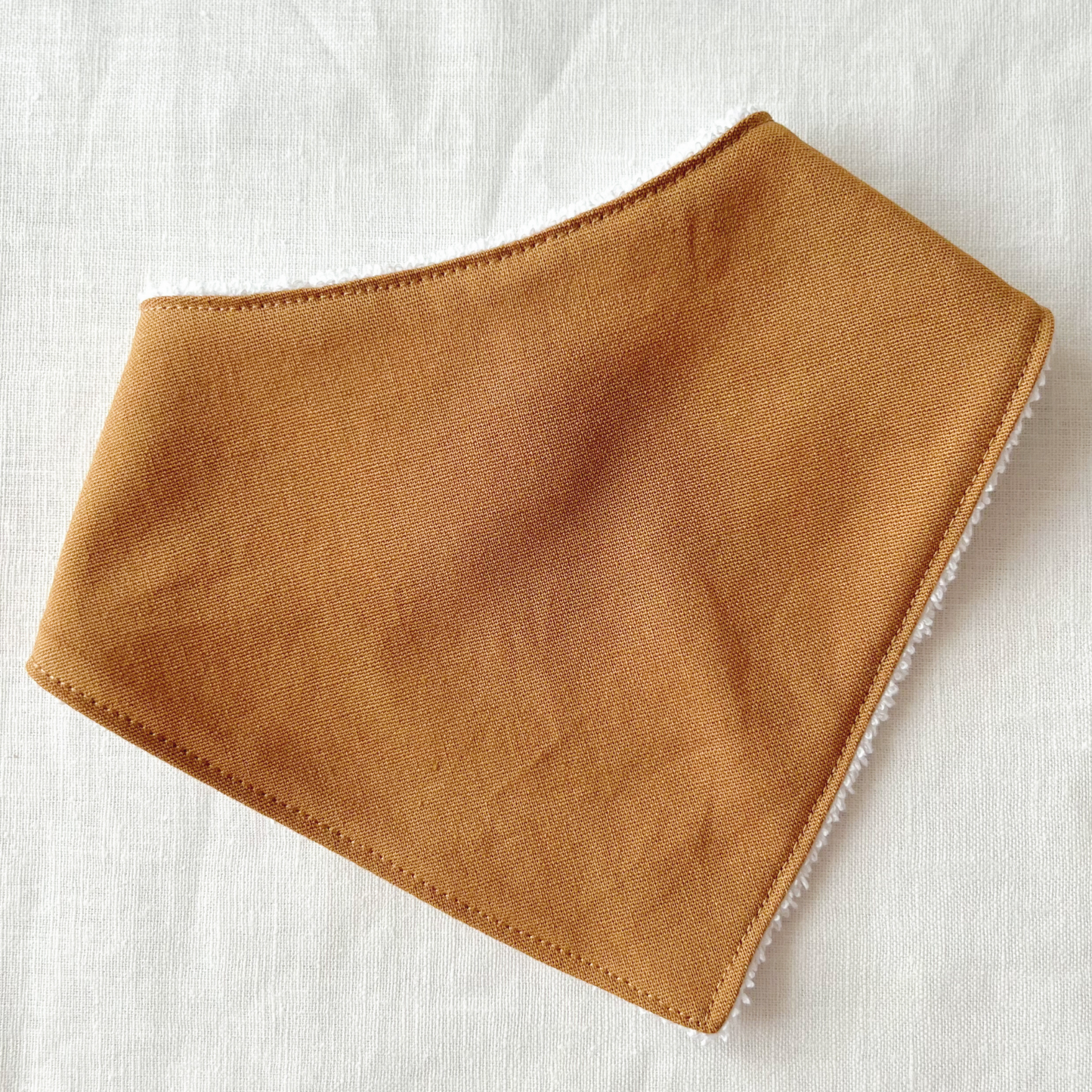 Cotton-Linen Bandana Bib