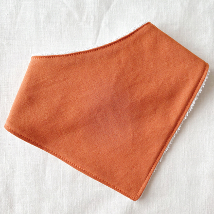 Cotton-Linen Bandana Bib