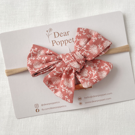 Camellia Baby Hair Bow