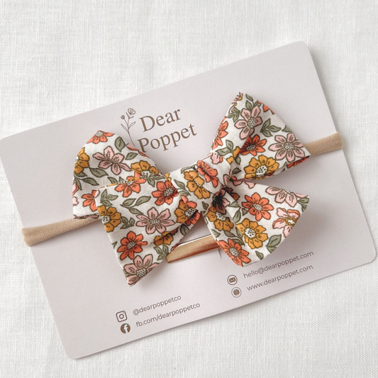 Chestnut Baby Hair Bow