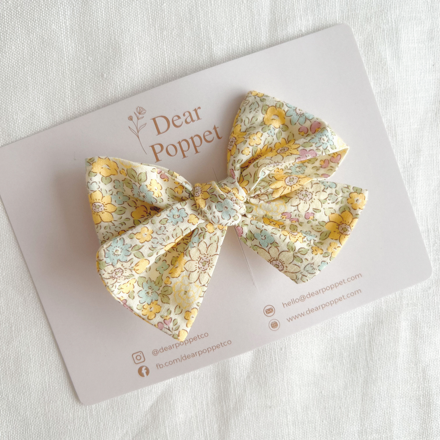 Buttercup Signature Bow