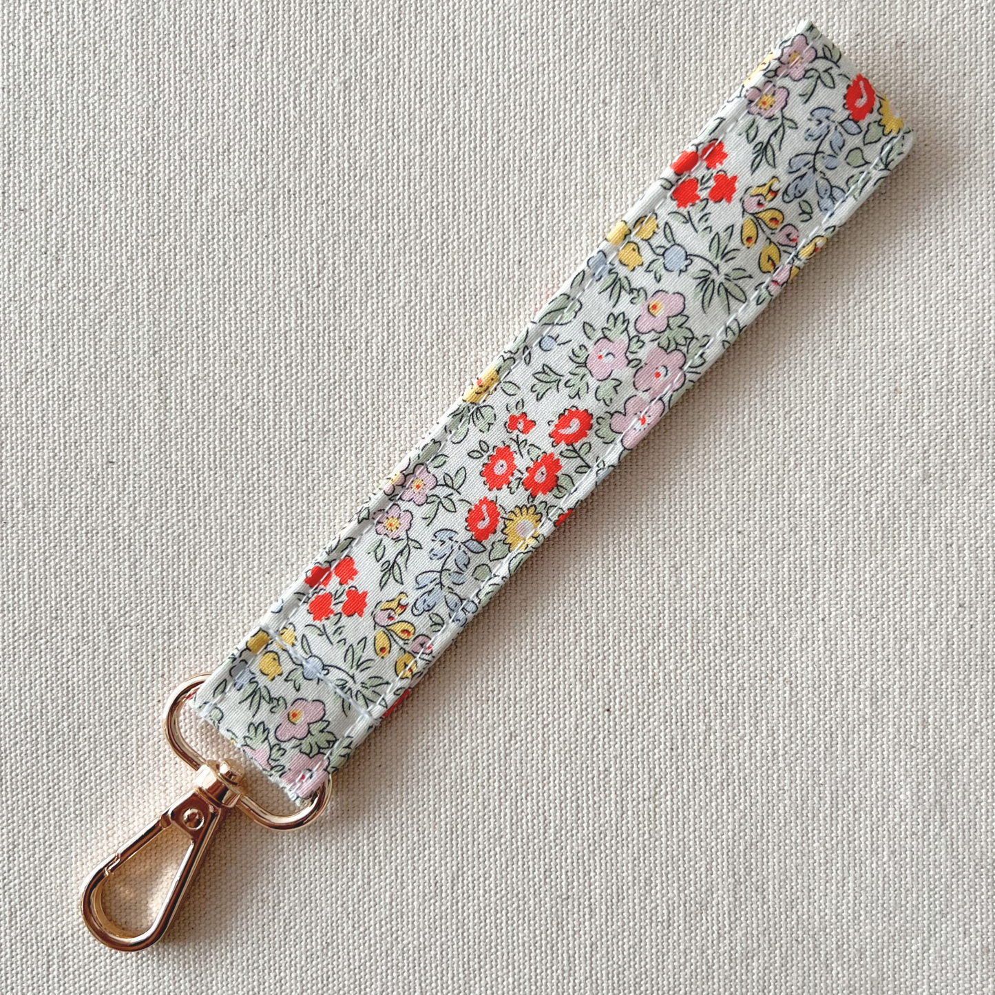Clover Keychain Wristlet