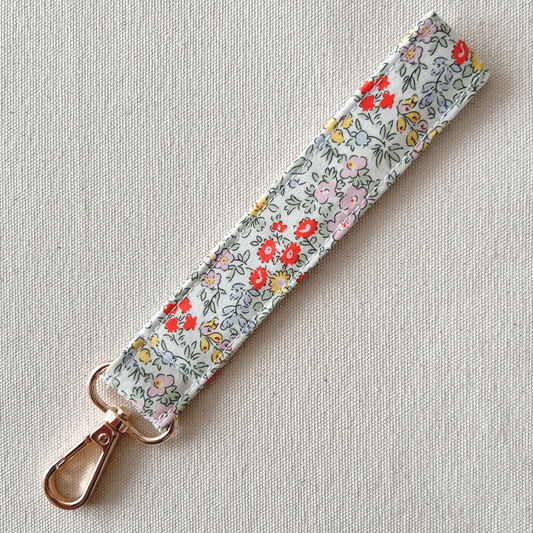 Clover Keychain Wristlet