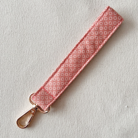 Rosette Keychain Wristlet