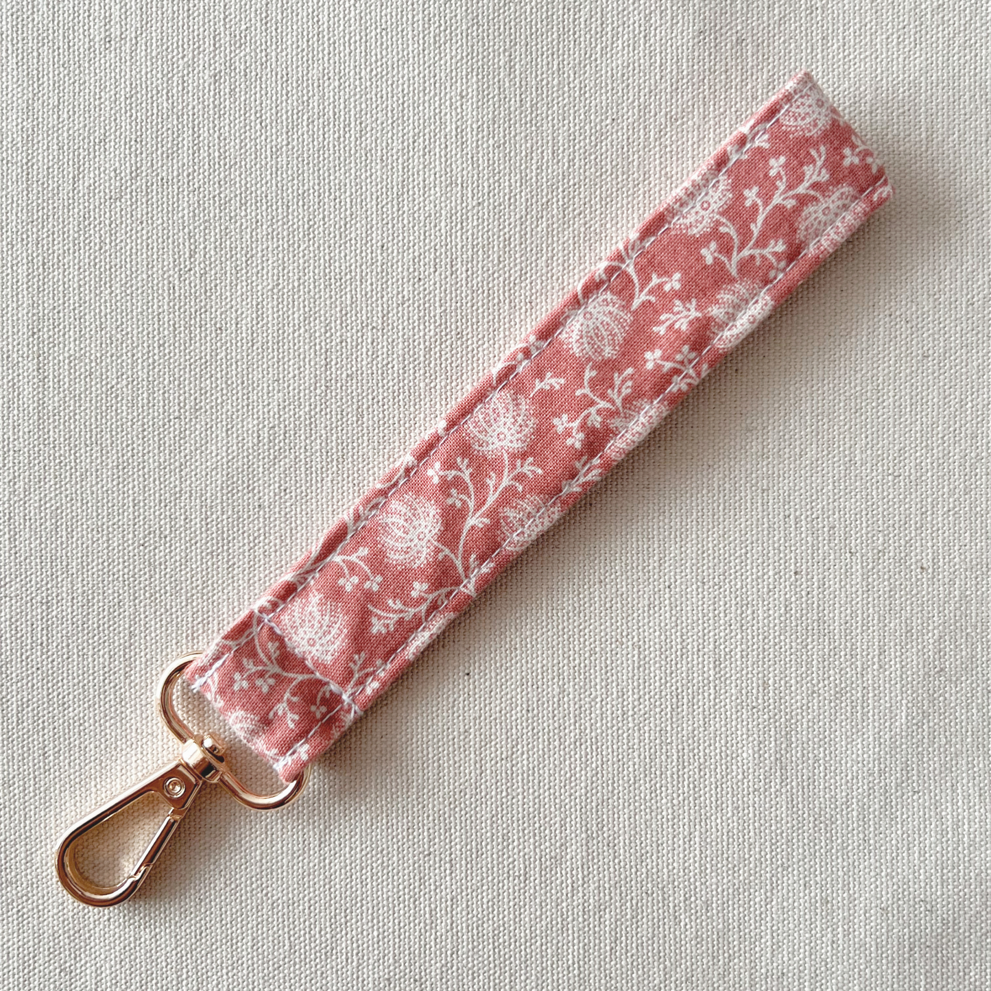 Camellia Keychain Wristlet