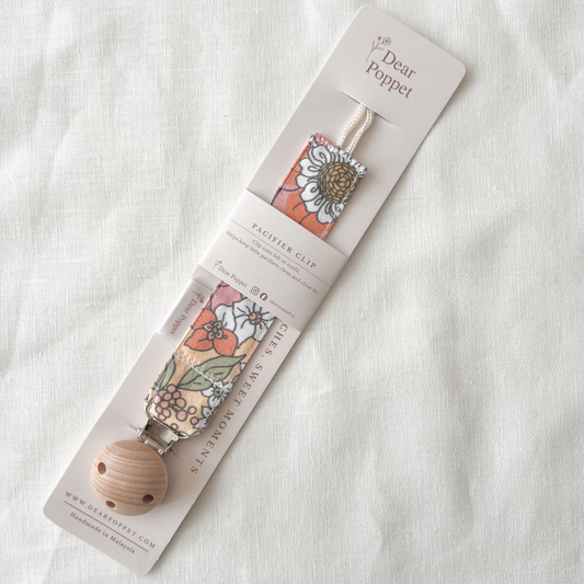 Honey Pacifier Clip