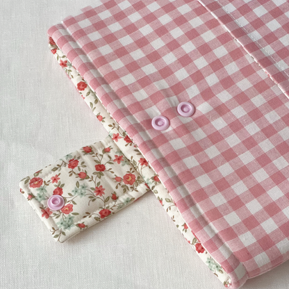 Pink Gingham Tablet Sleeve