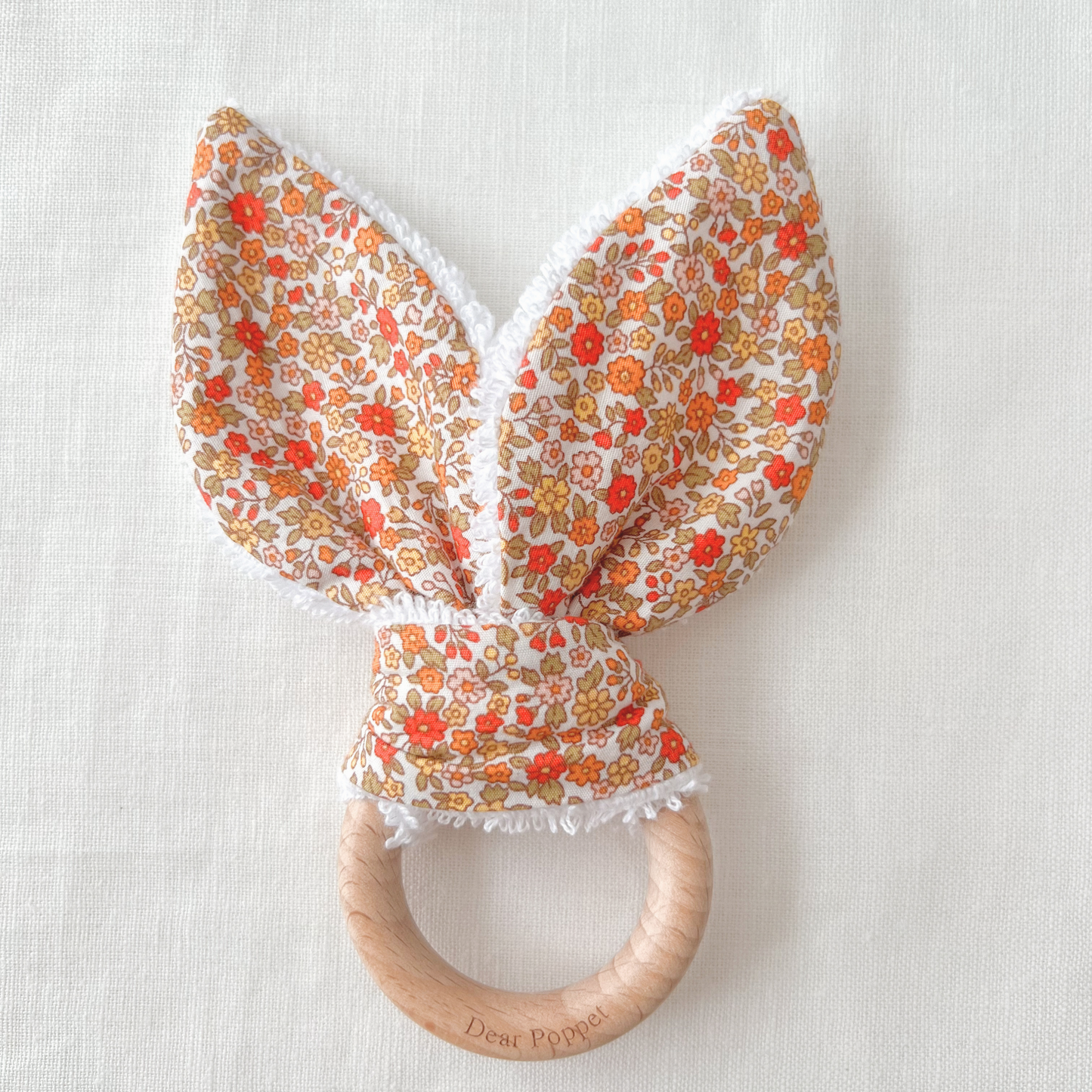 Autumn Wooden Ring Teether