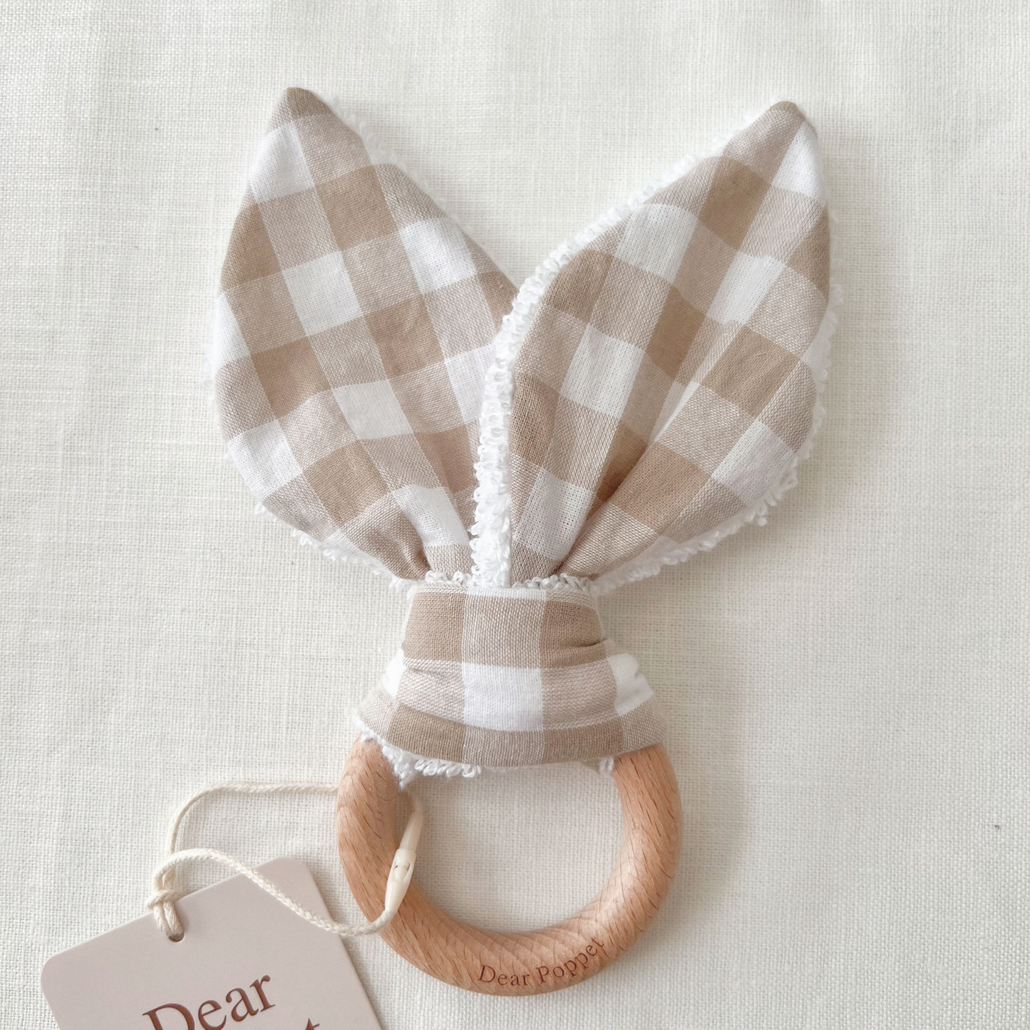 Birch Wooden Ring Teether