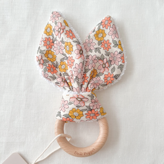 Chestnut Wooden Ring Teether