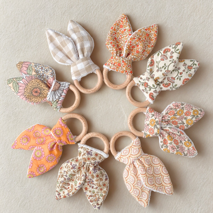 Autumn Wooden Ring Teether