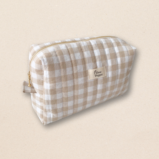 Quilted Boxy Pouch (Large) - Birch