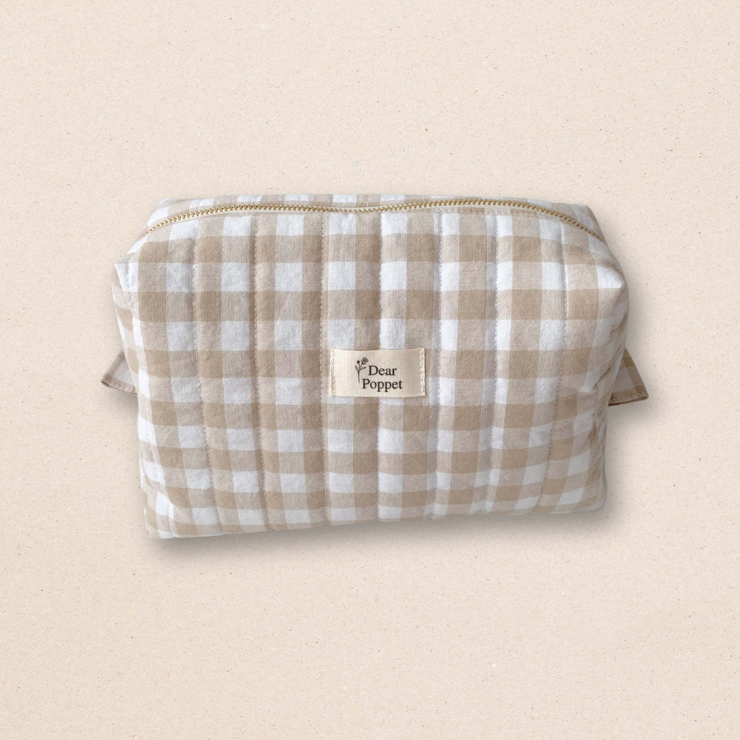 Quilted Boxy Pouch (Large) - Birch