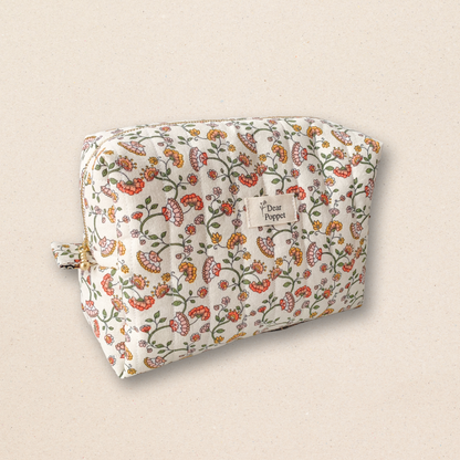 Quilted Boxy Pouch (Large) - Willow