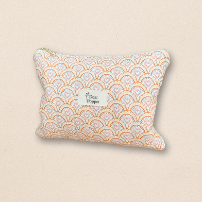 Quilted Zipper Pouch - Hearth