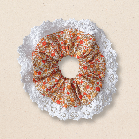 Lace Scrunchie - Autumn
