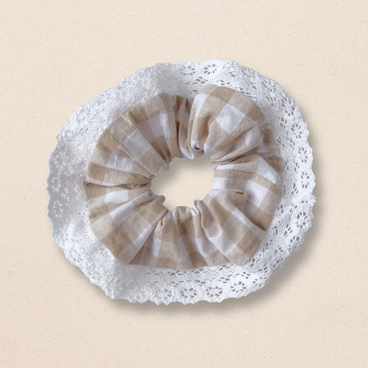 Lace Scrunchie - Birch