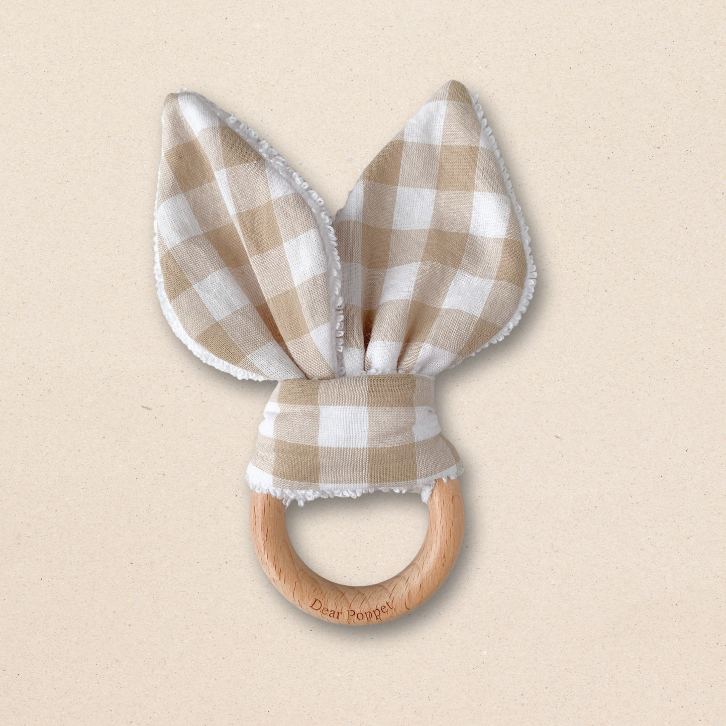Wooden Ring Teether - Birch