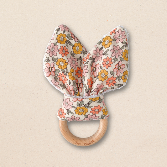 Wooden Ring Teether - Chestnut