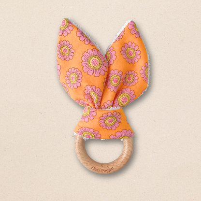 Wooden Ring Teether - Rust