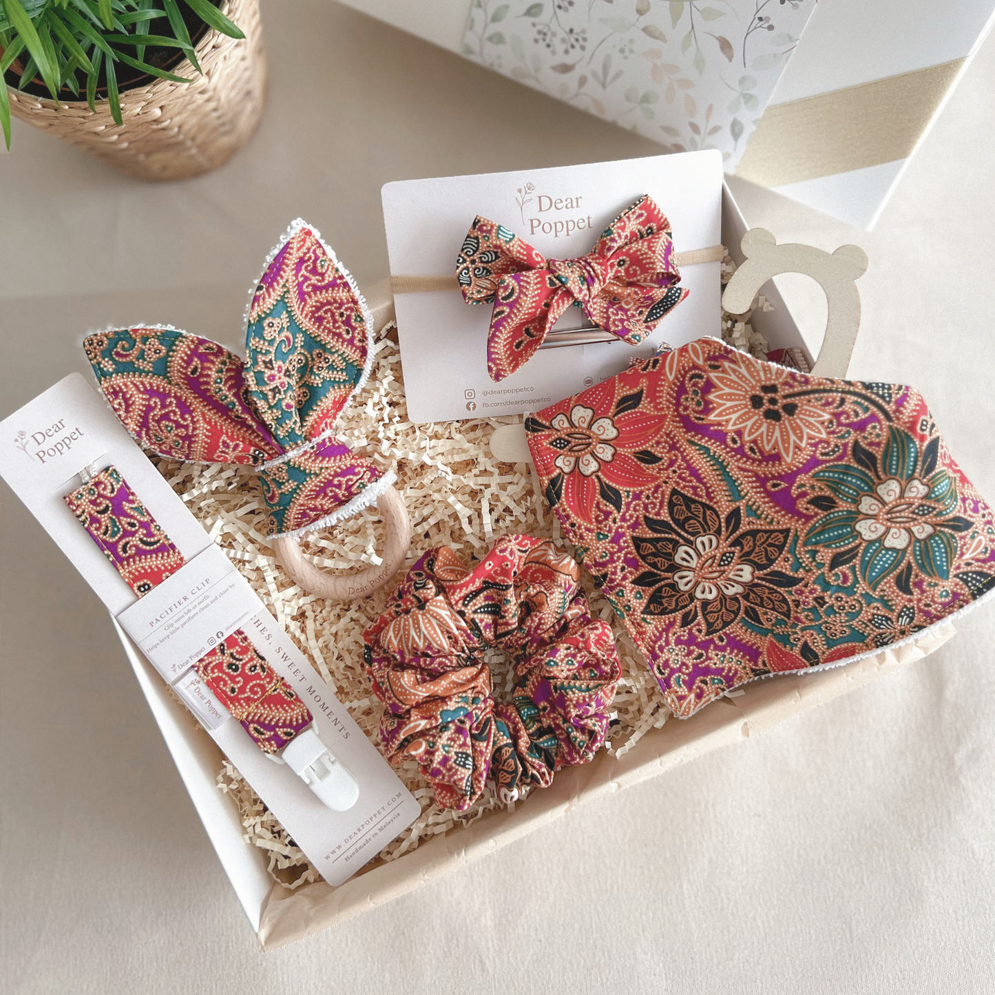 Unisex | Batik Mama & Mini Baby Gift Set